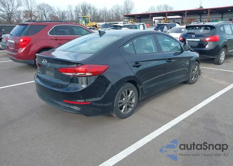 2018 Hyundai Elantra Sel z USA, uszkodzony, nr VIN 5NPD84LF6JH241132